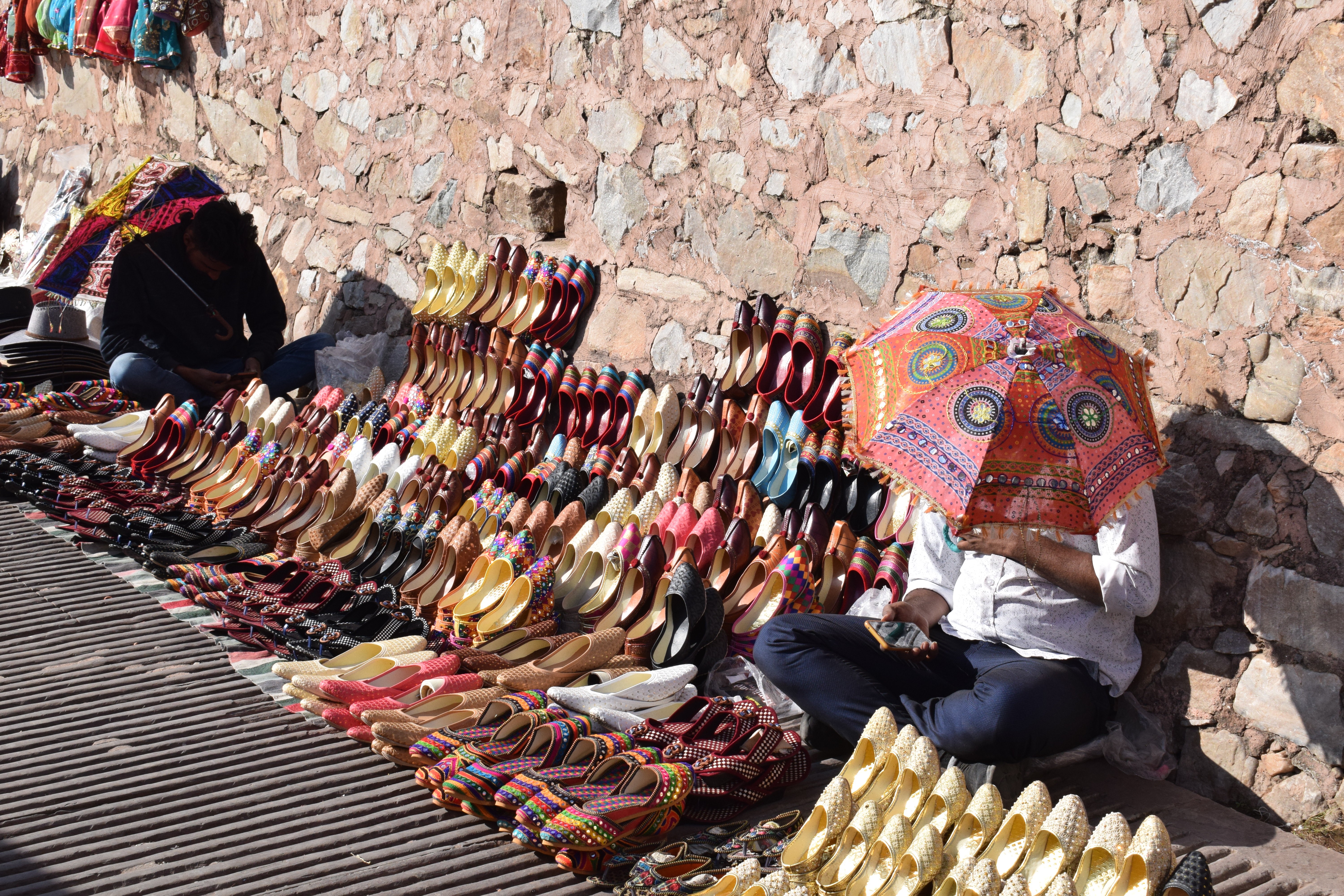 Juttis, Jaipur, Rajasthan, India