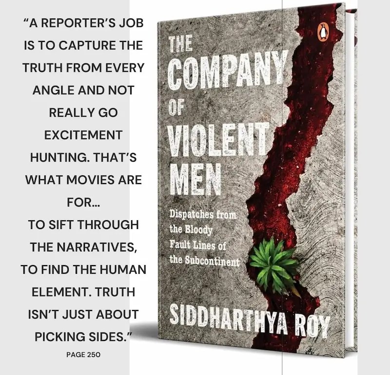 The company of violent men by Siddharthya Roy hero image queen of treasures