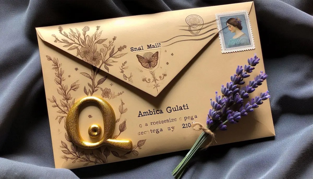 Snail mail writing letters to my future self
