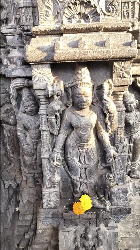Carved entrace of Trimbakeshwar Temple, Nashik, Maharashtra, India