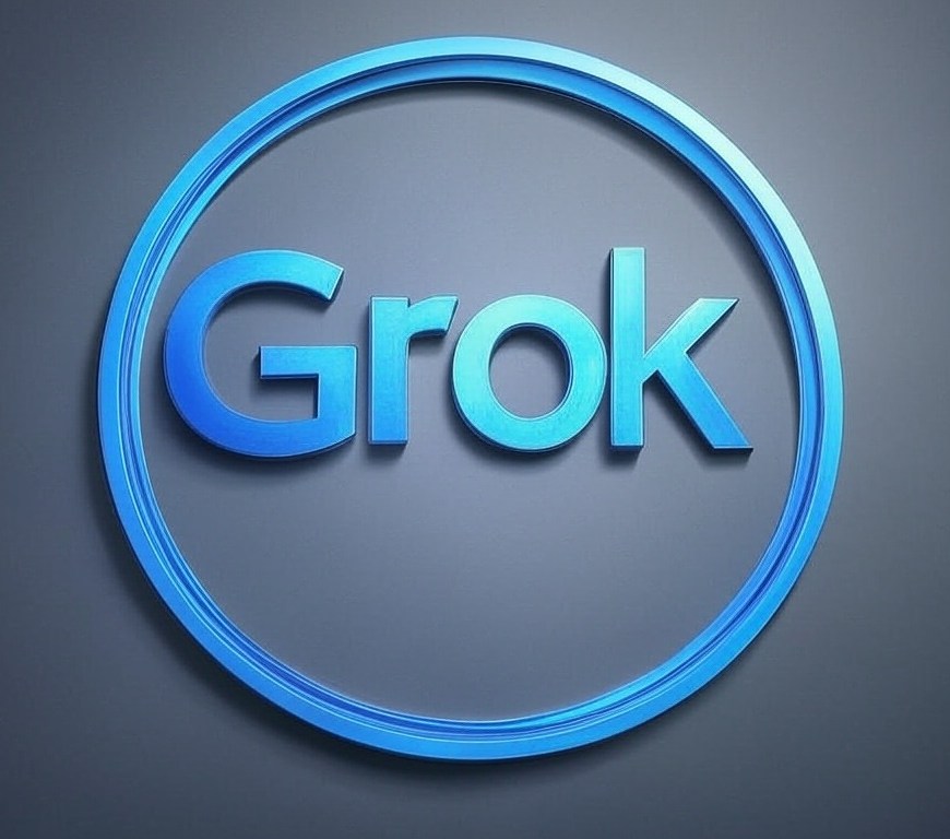 Grok logo, generated by Grok
