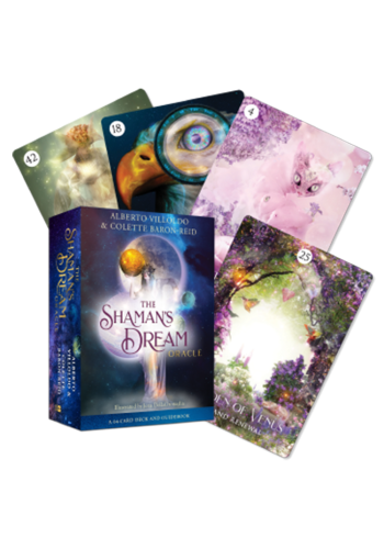 The Shaman's Dream Oracle A 64-Card Deck and Guidebook Card DeckCard Deck Alberto Villoldo, Ph.D. , Colette Baron-Reid, Available on Amazon