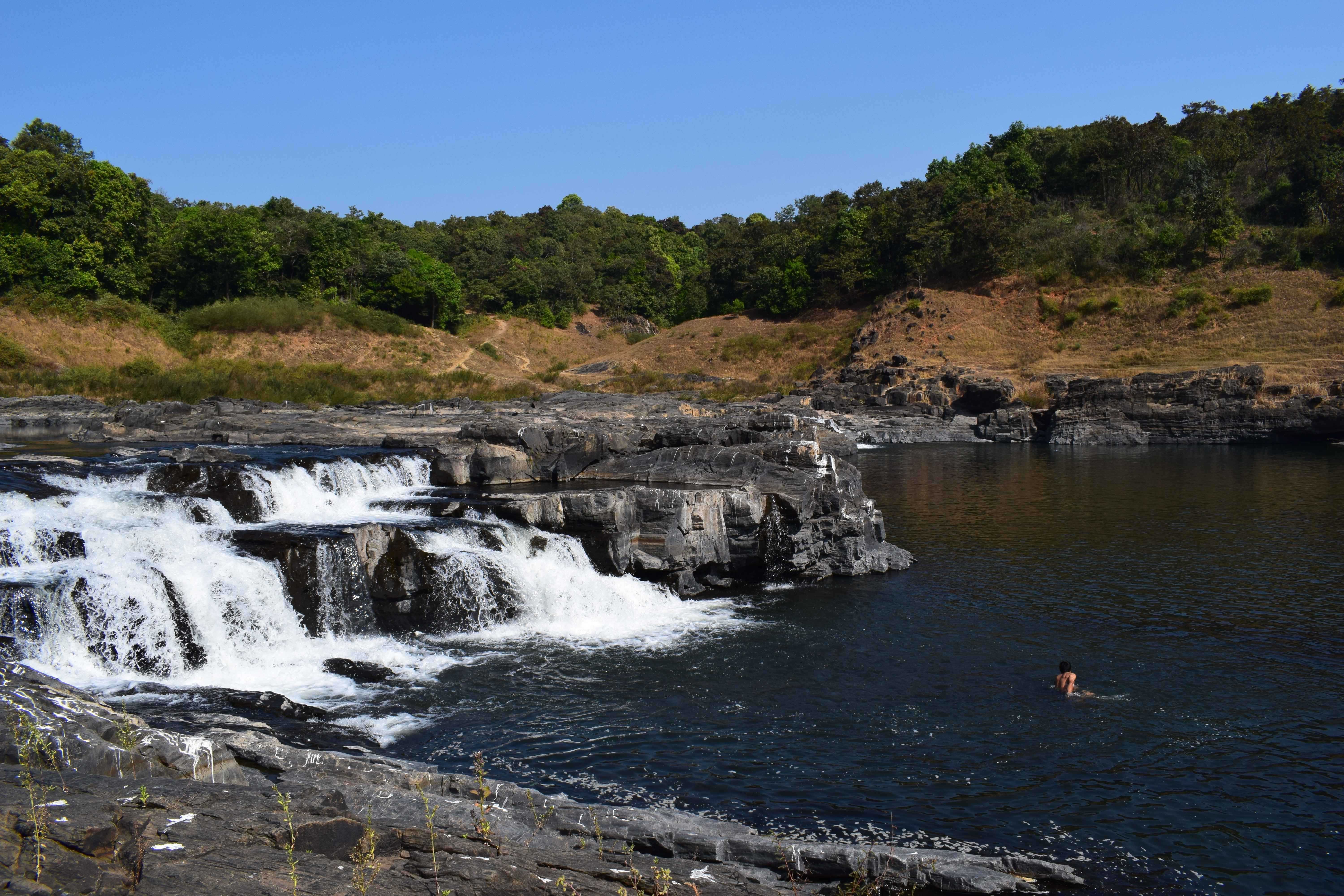 Vajra waterfall, Kali Tiger Reserve, (Anshi National Park), Karnataka, India