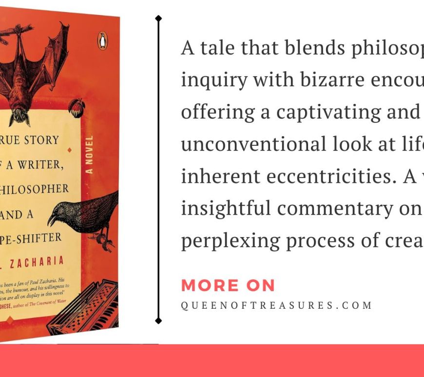 True Story of a Writer, a Philosopher and a Shape-Shifter By Paul Zacharia