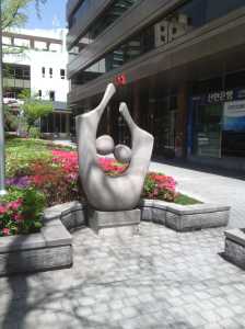 Sculptures in Seoul, South Korea