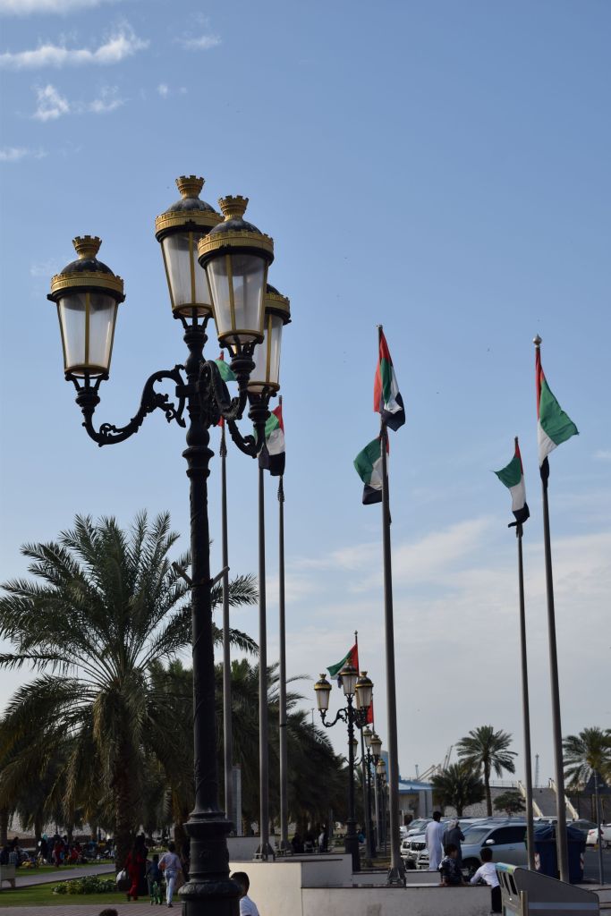 Lamp post in Sharjah, UAE