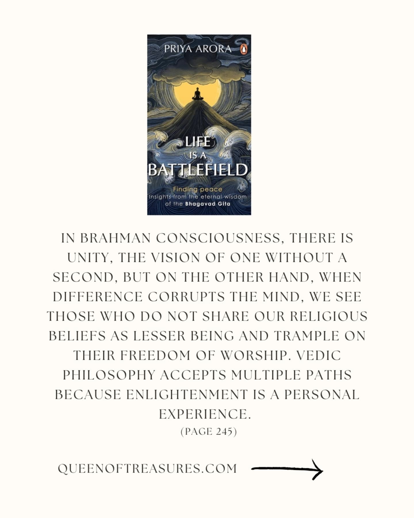 Wisdom from the Bhagavad Gita