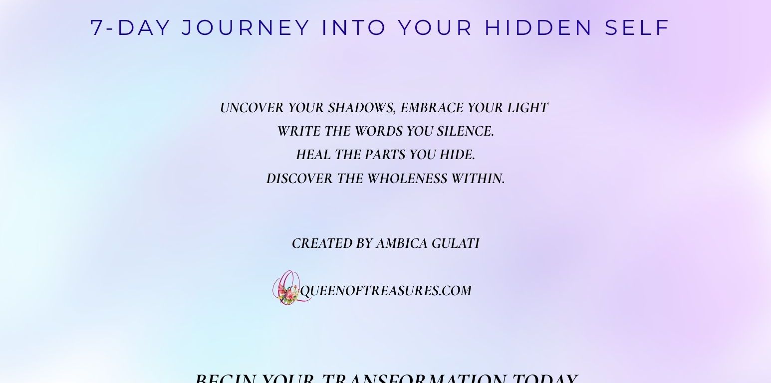 7-Day Shadow Writing Challenge guide