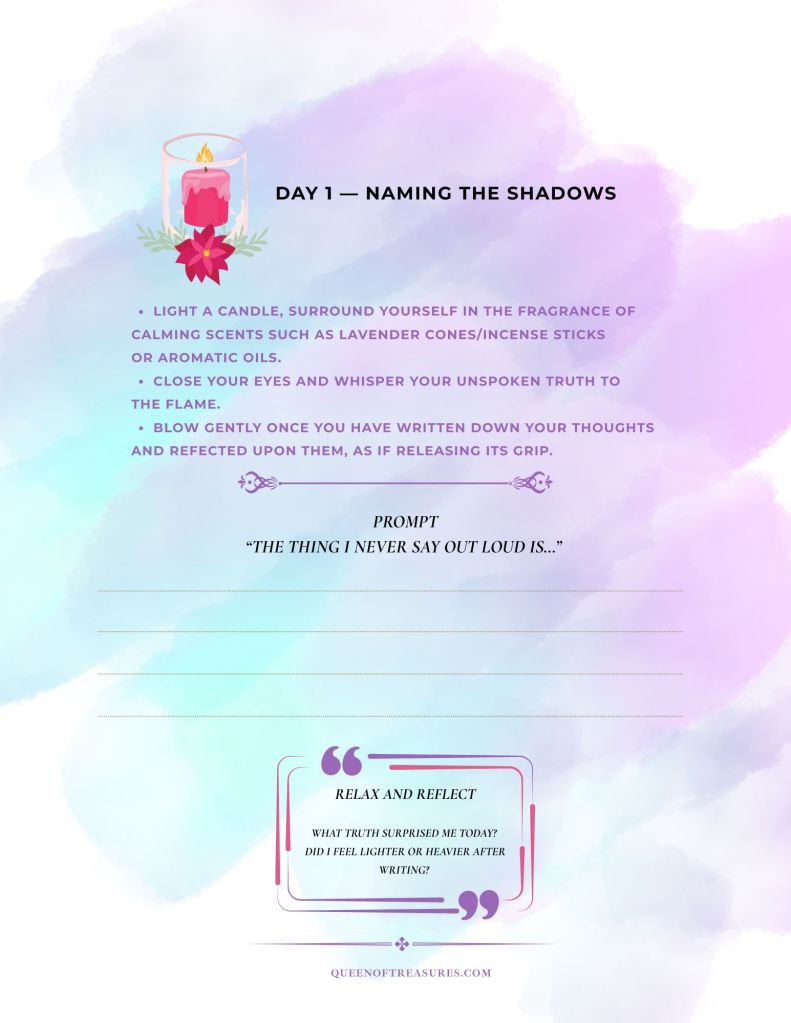 7-Day Shadow Writing Challenge guide