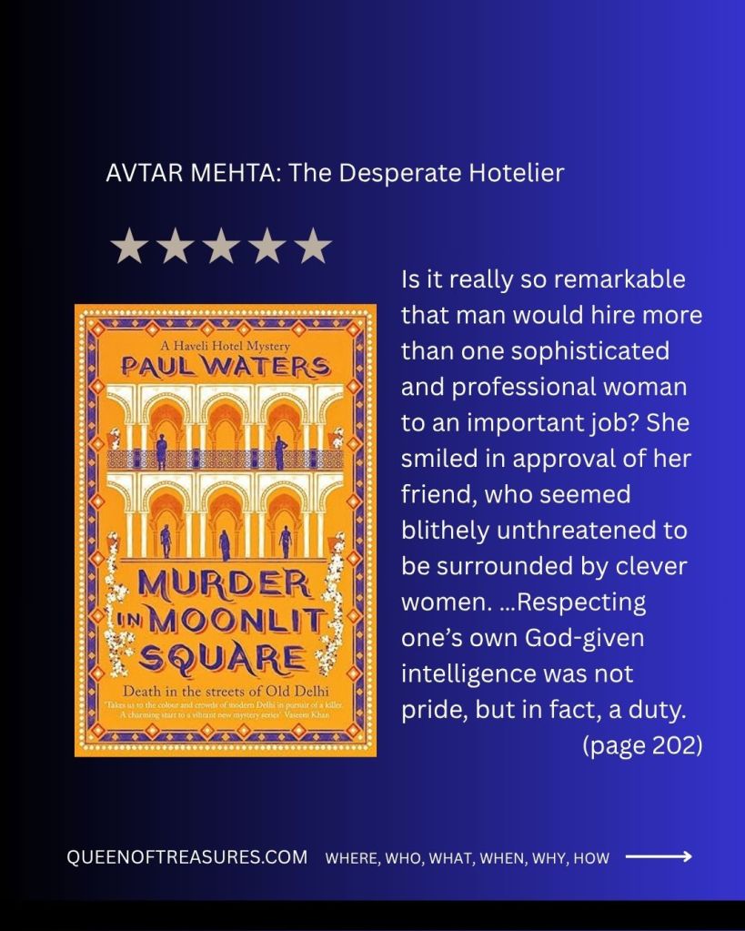 Quote from Murder in Moonlit Square by Paul Waters