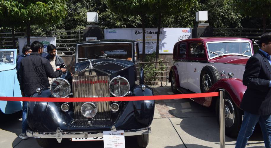 The Statesman Vintage Car Rally 2022, Delhi, India