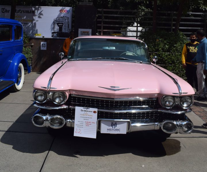 Pink Cadillac owned by Diljeet Titus, Delhi, India