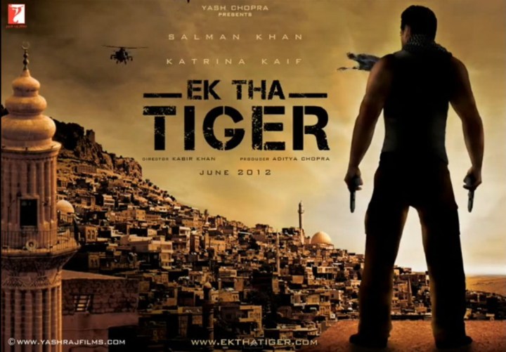 Ek Tha tiger film poster starring Salman Khan and Katrina Kaif