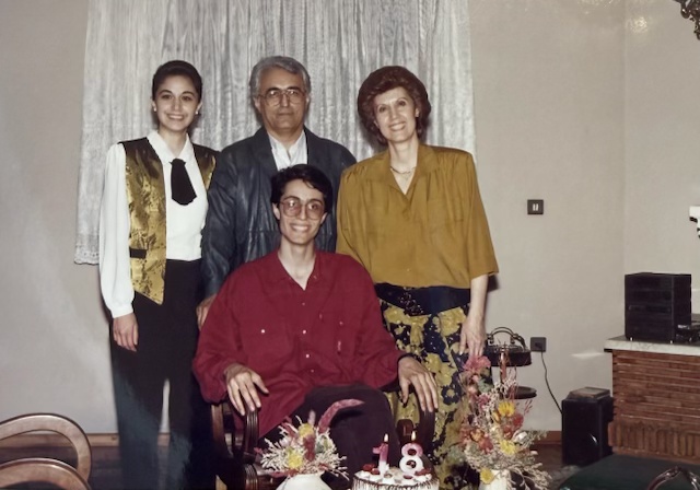 Dr Nizam Missaghi's  last birthday in Tehran