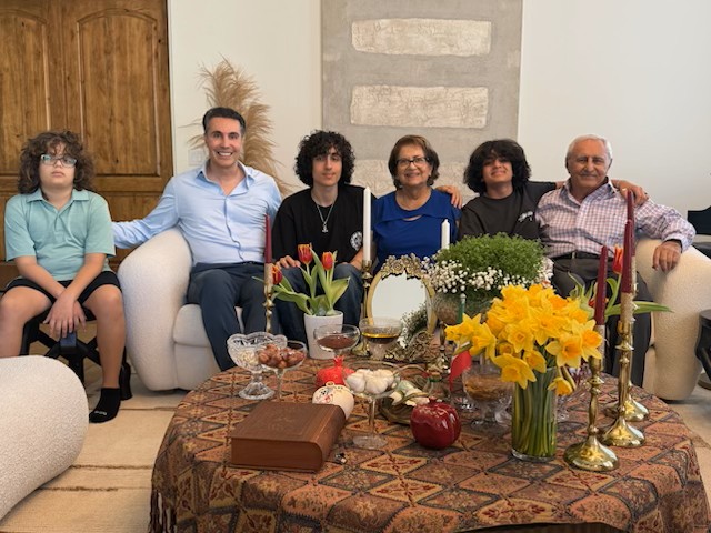 Celebrating Persian new year in March, USA