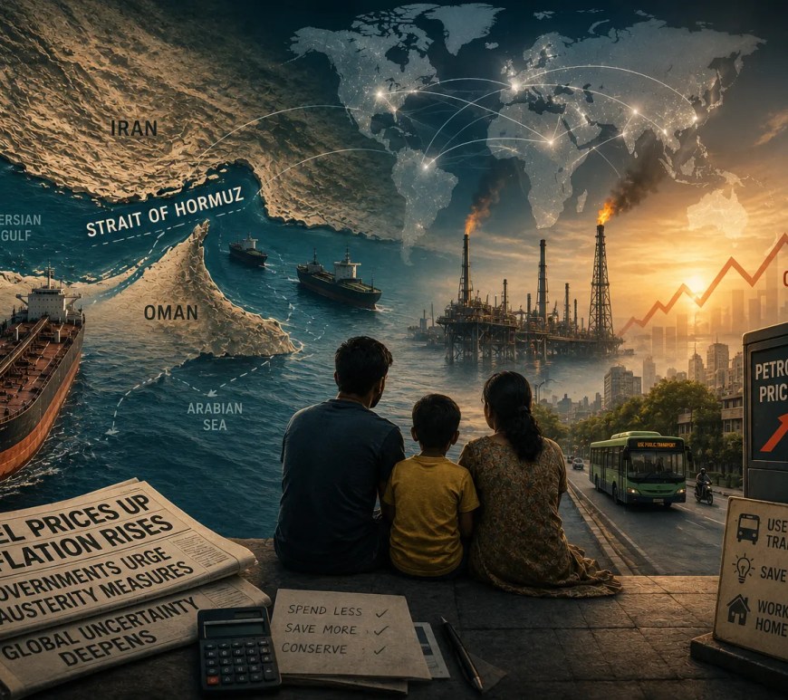 Strait of hormuz and global austerity age, generated on chatgpt