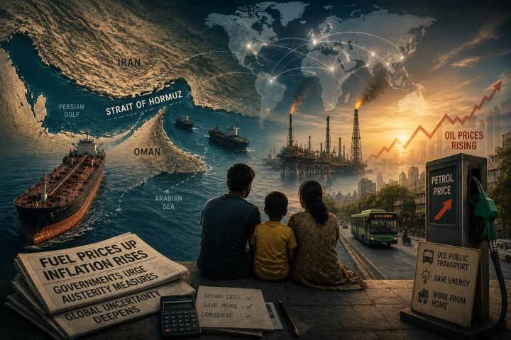 Strait of hormuz and global austerity age, generated on chatgpt