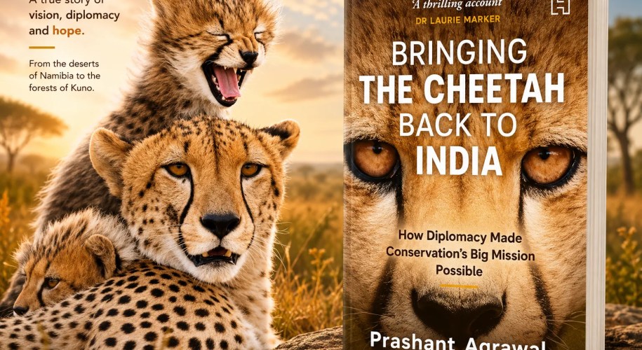 featured image of Bringing the cheetah back to India, chatgpt
