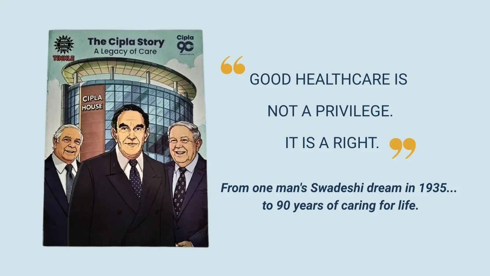 90 Years of Cipla: From Swadeshi to Global Healthcare