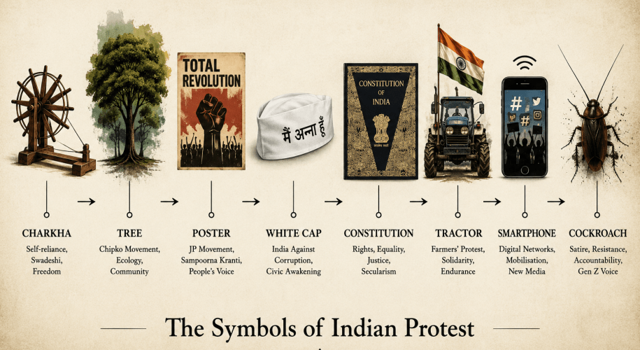 Symbols of Indian Protest