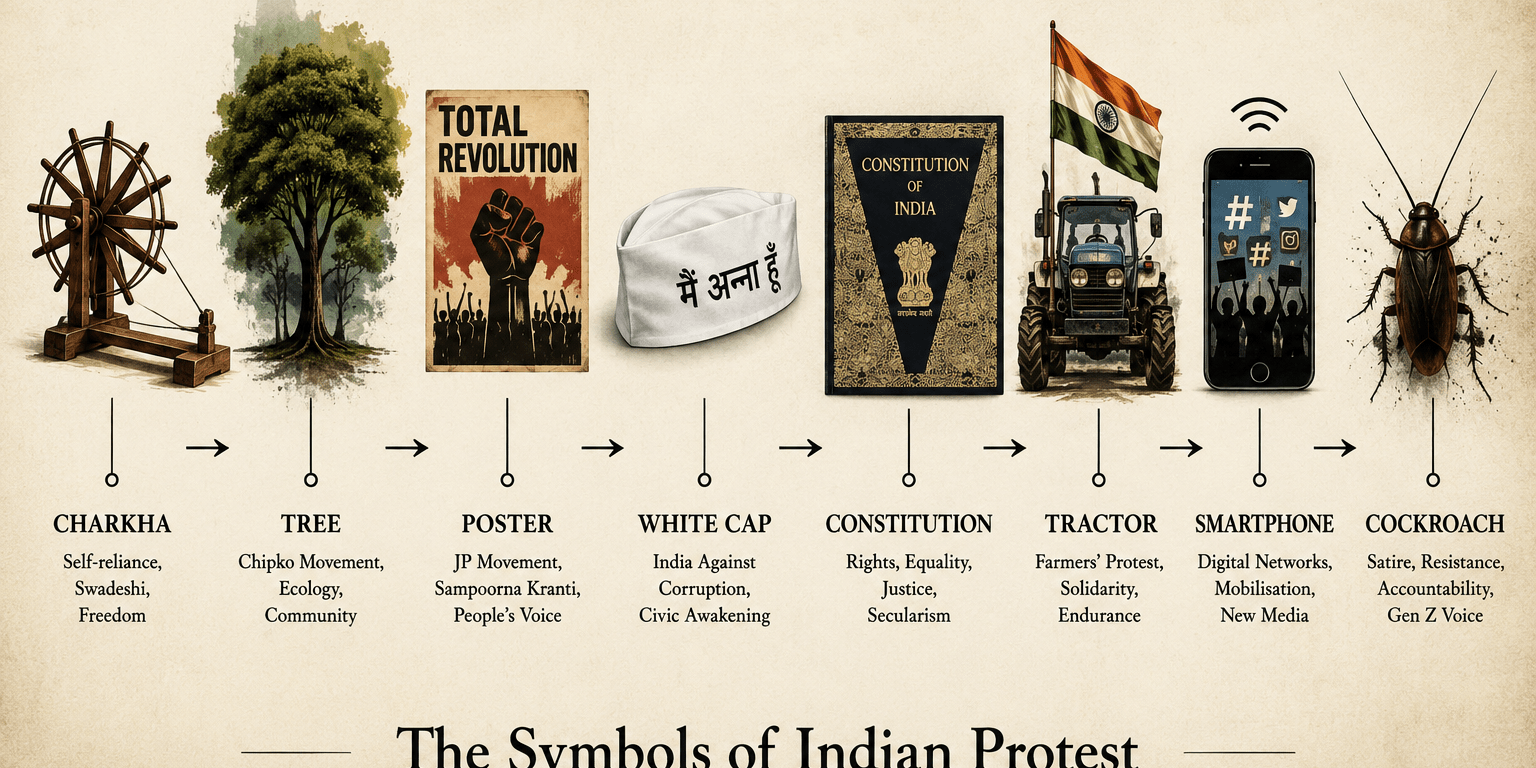 Symbols of Indian Protest