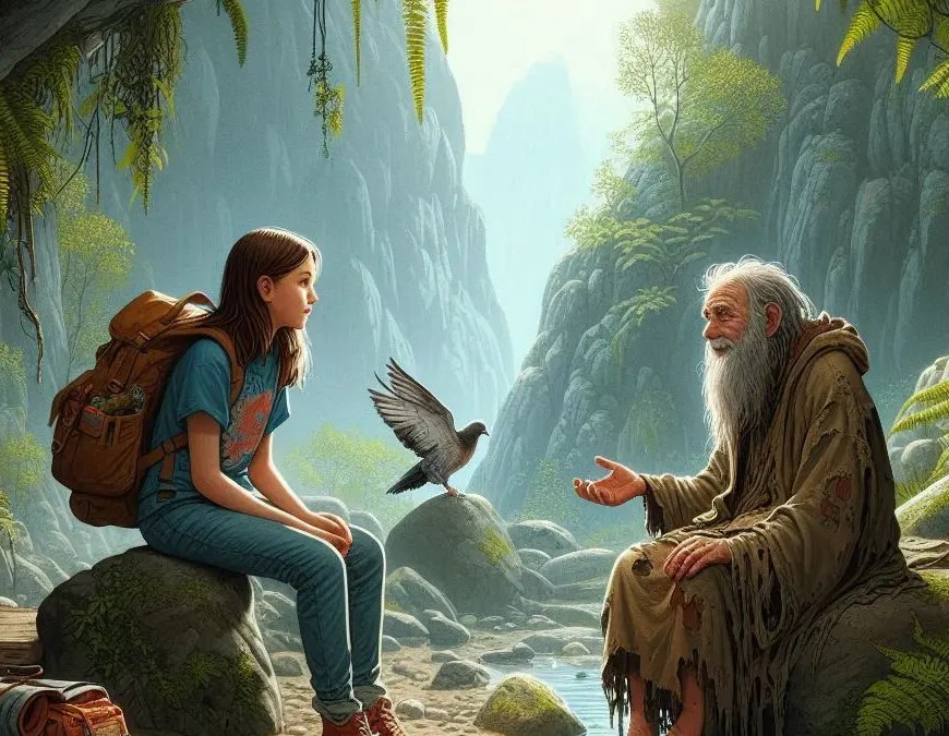 Hero image of the fiction story Treasure Hunt The Guardian of the lost river by ambica gulati