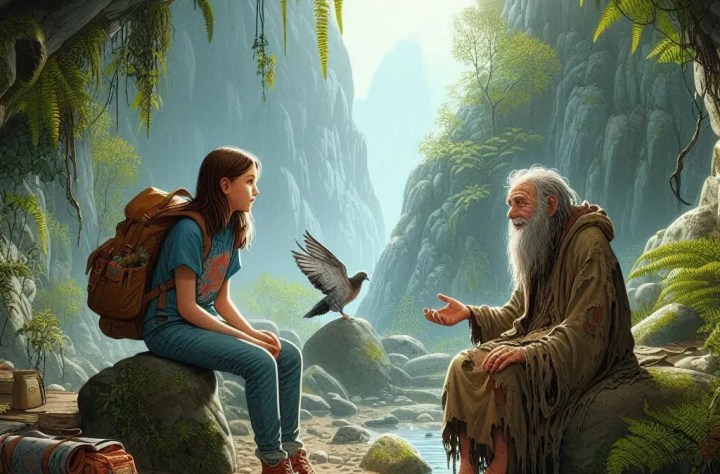 Hero image of the fiction story Treasure Hunt The Guardian of the lost river by ambica gulati