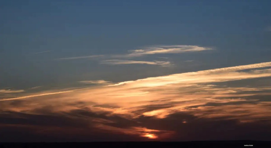 As the sun sets in Jaisalmer