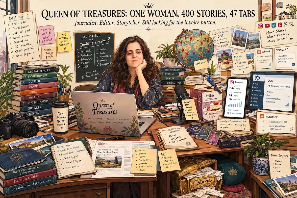 How ChatGPT sees Ambica Gulati Editor and Founder Queen of Treasures