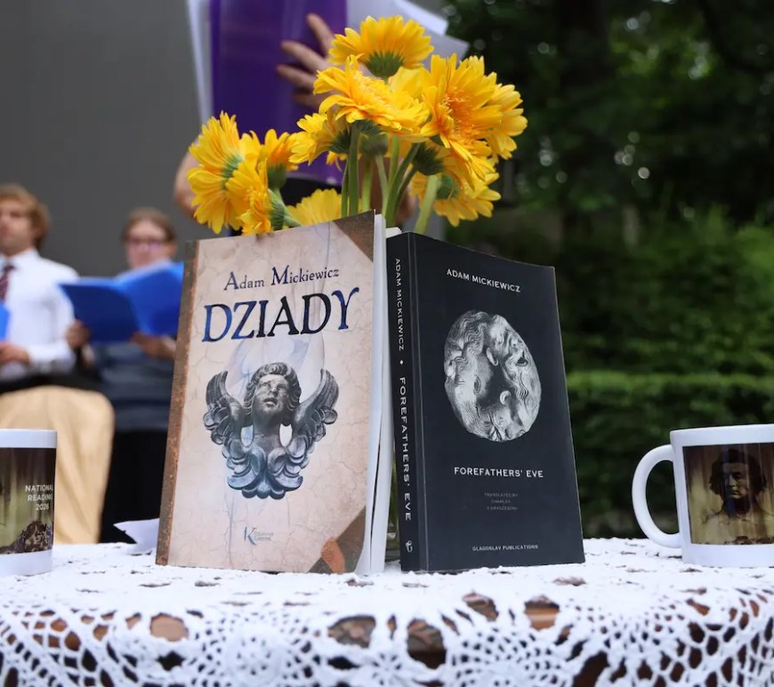 Polish National Reading Day was celebrated in Delhi with a reading of Adam Mickiewicz’s Dziady in Polish and English
