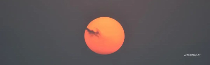 Sunset near my home in Noida