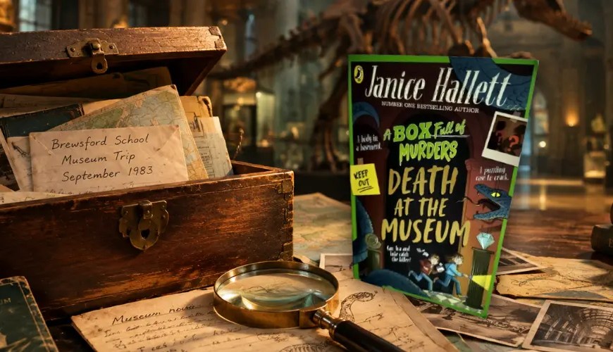 A box full of murders death at the museum by Janice Hallett