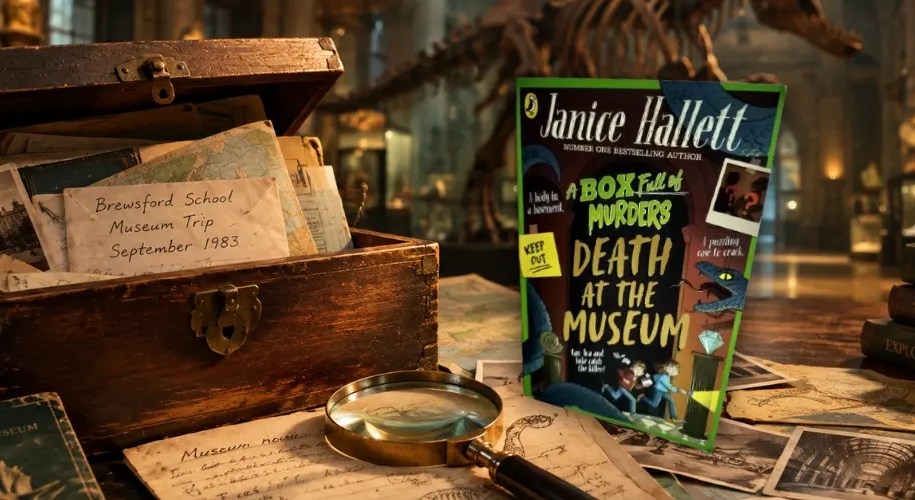 A box full of murders death at the museum by Janice Hallett